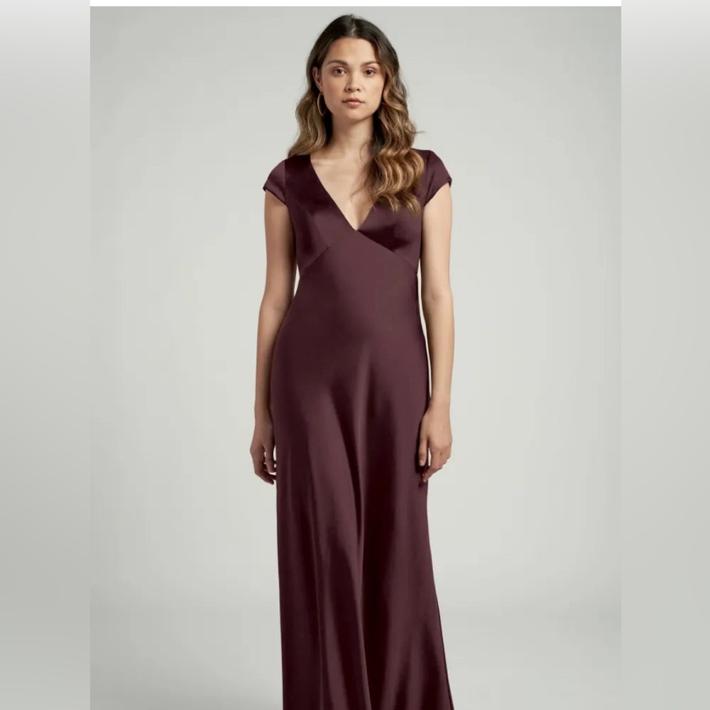 Jenny Yoo Courtney Dress Mahogany